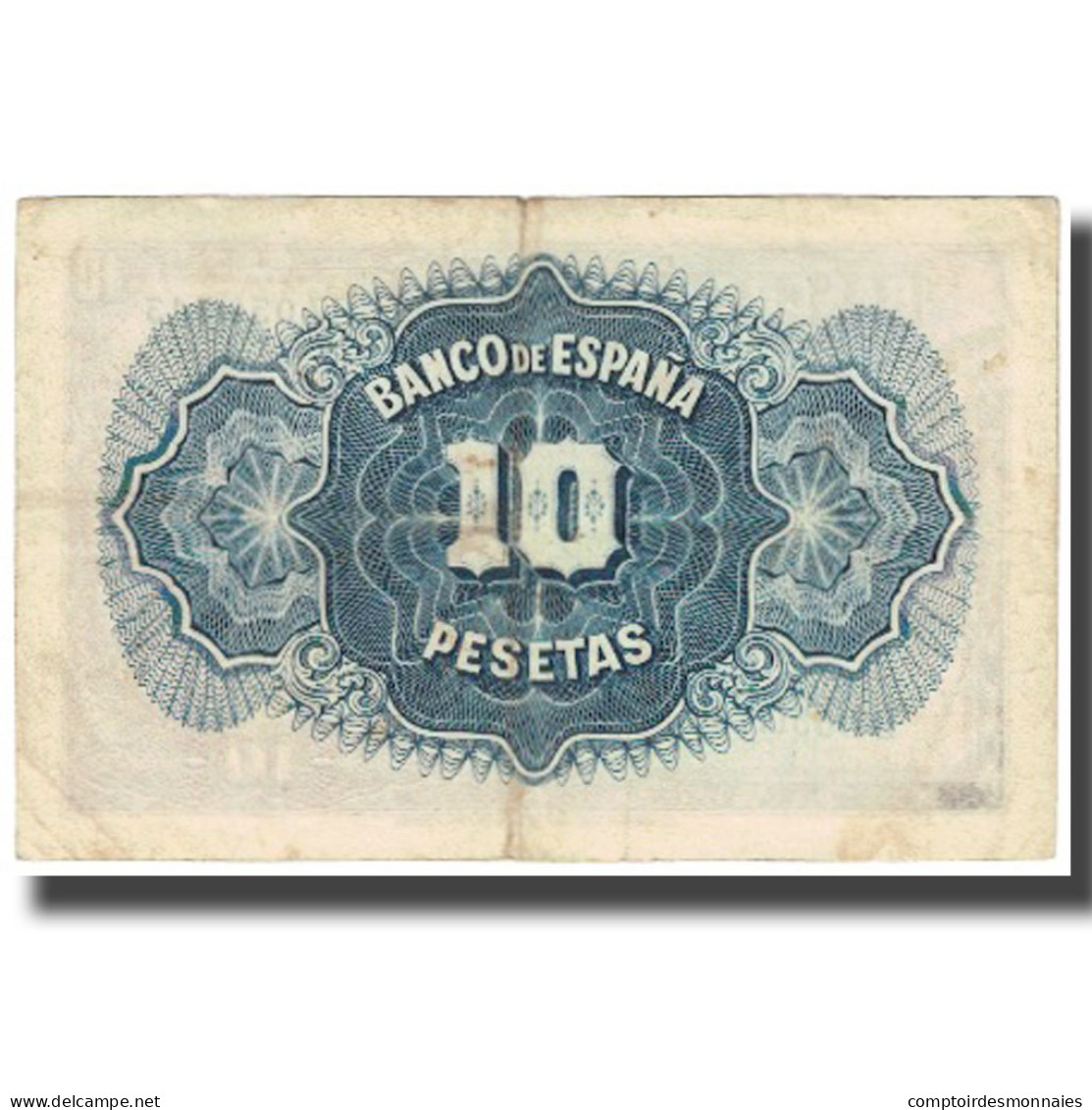 Billet, Espagne, 10 Pesetas, 1935, KM:86s, TB+ - 10 Pesetas