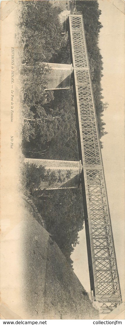 CPA PANORAMIQUE FRANCE 22 "Dinan, Pont De La Fontaine" - Dinan