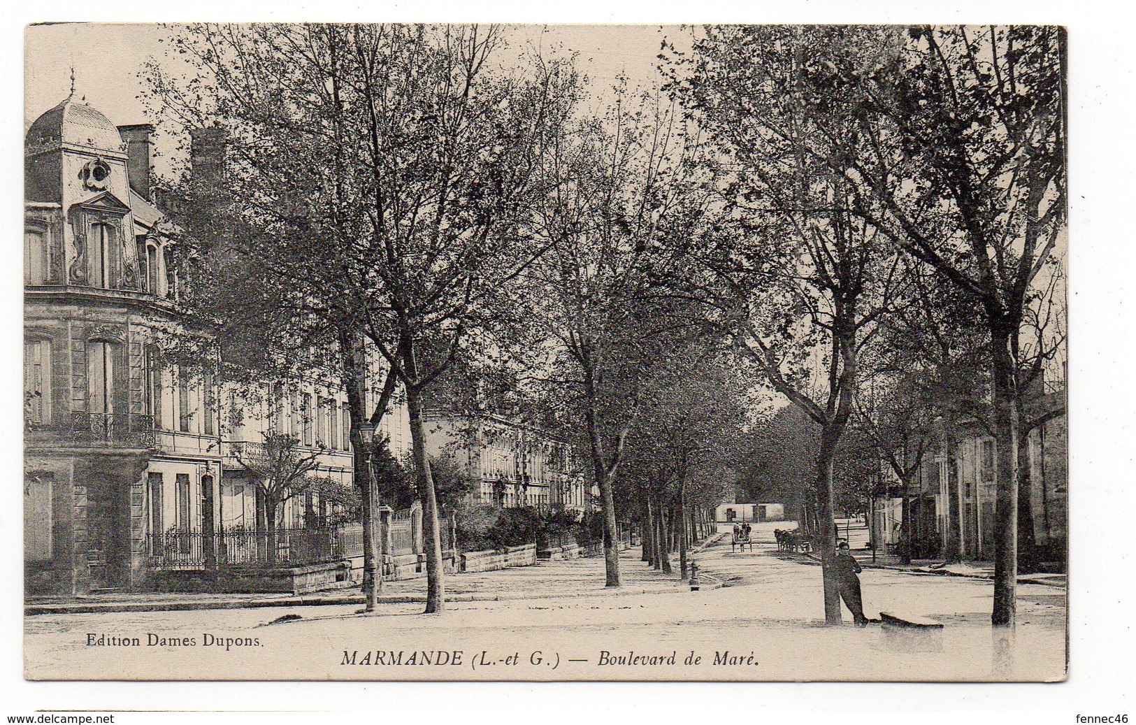 47 - MARMANDE - Boulevard De Maré - 1914 (K91) - Marmande