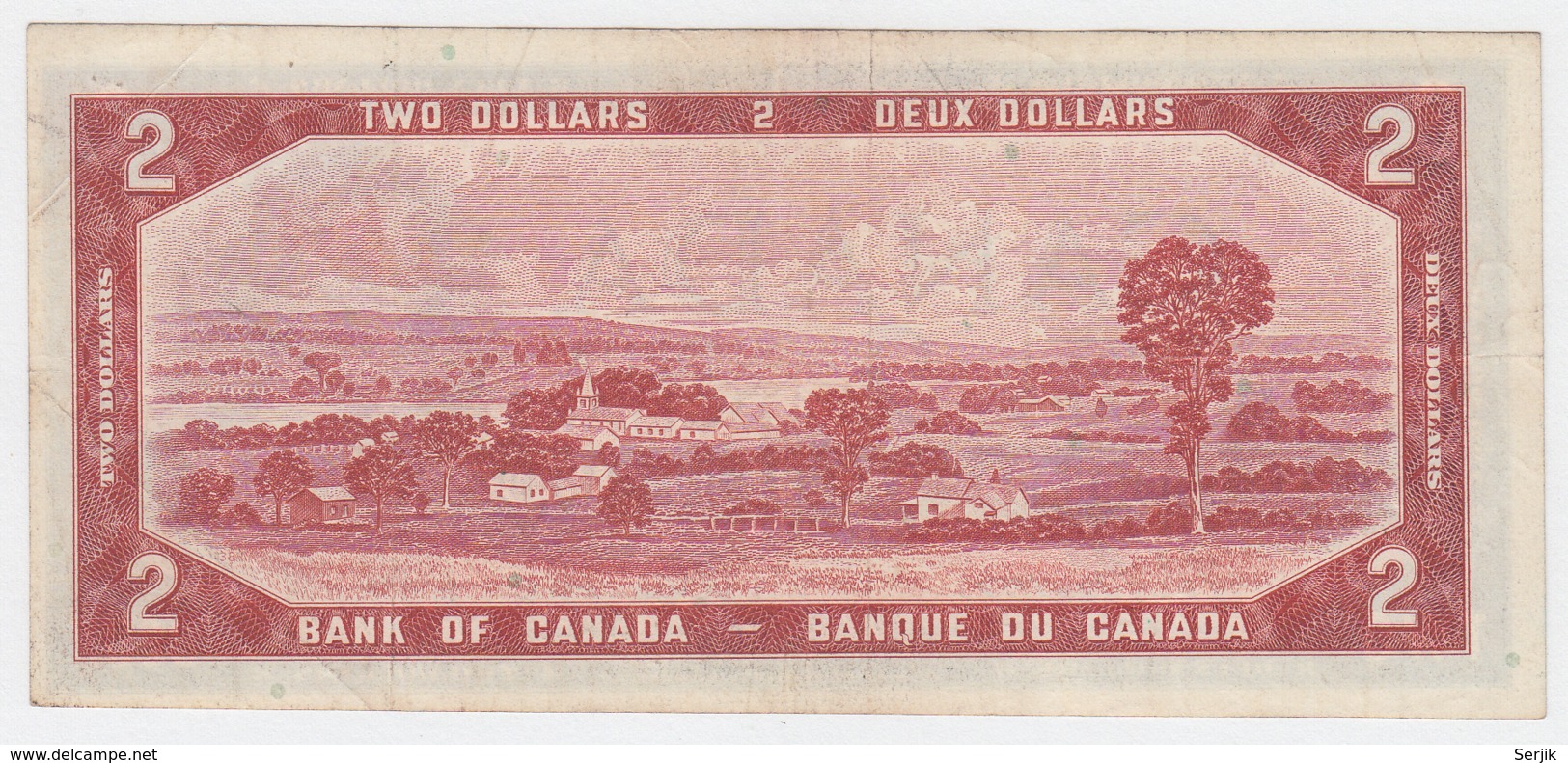 Canada 2 Dollars 1954 (1955-61) VF+ Pick 76a - Canada