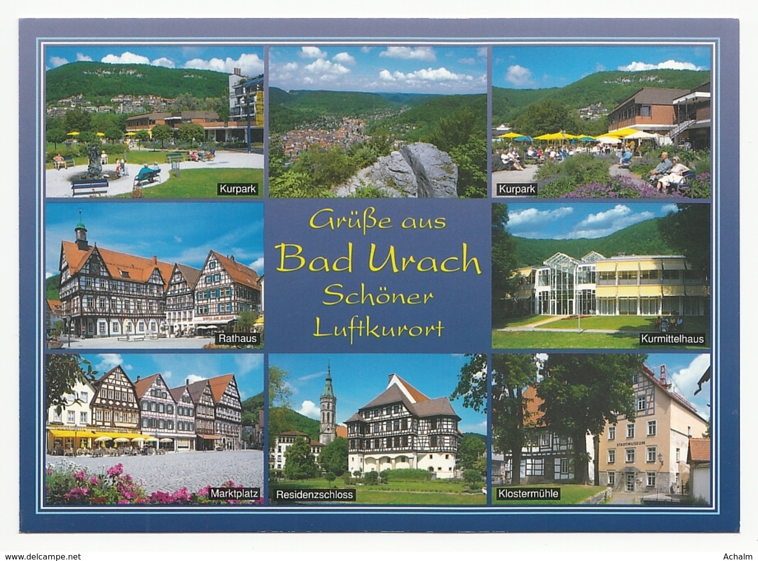 Bad Urach - Der Schöner Luftkurort - 8 Ansichten - Bad Urach