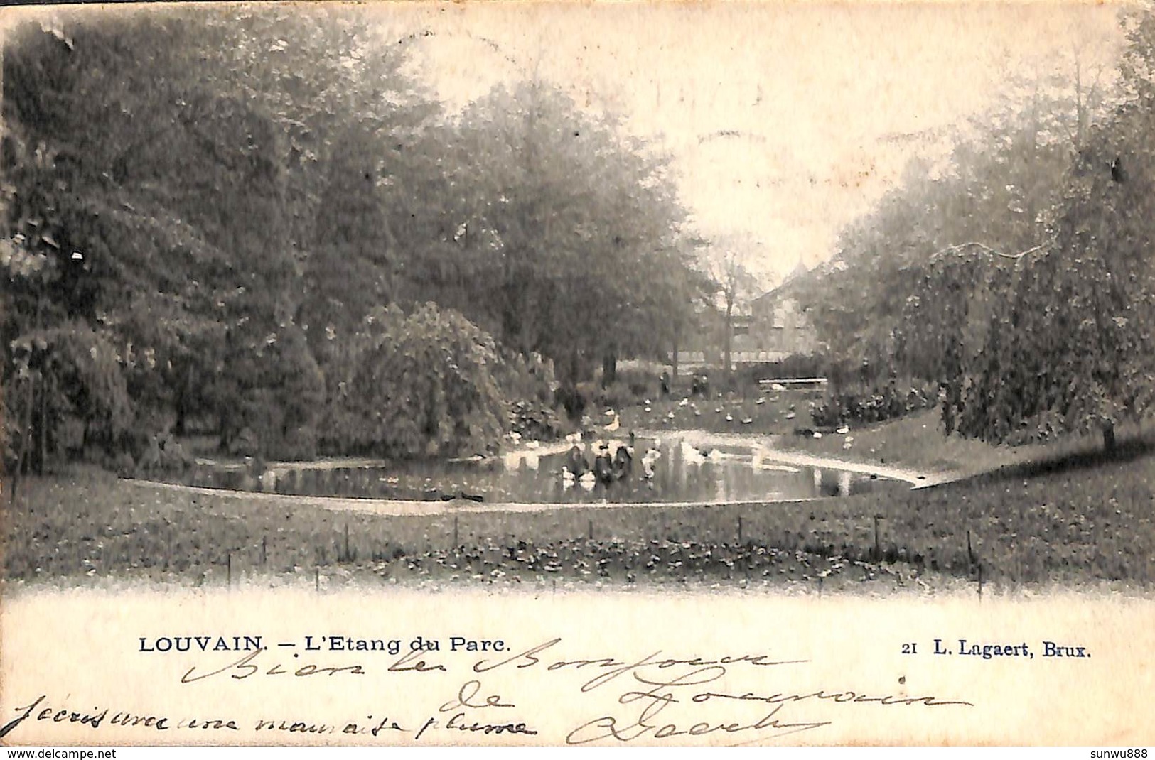 Louvain - L'Etang Du Parc ( L Lagaert, 1904) - Leuven