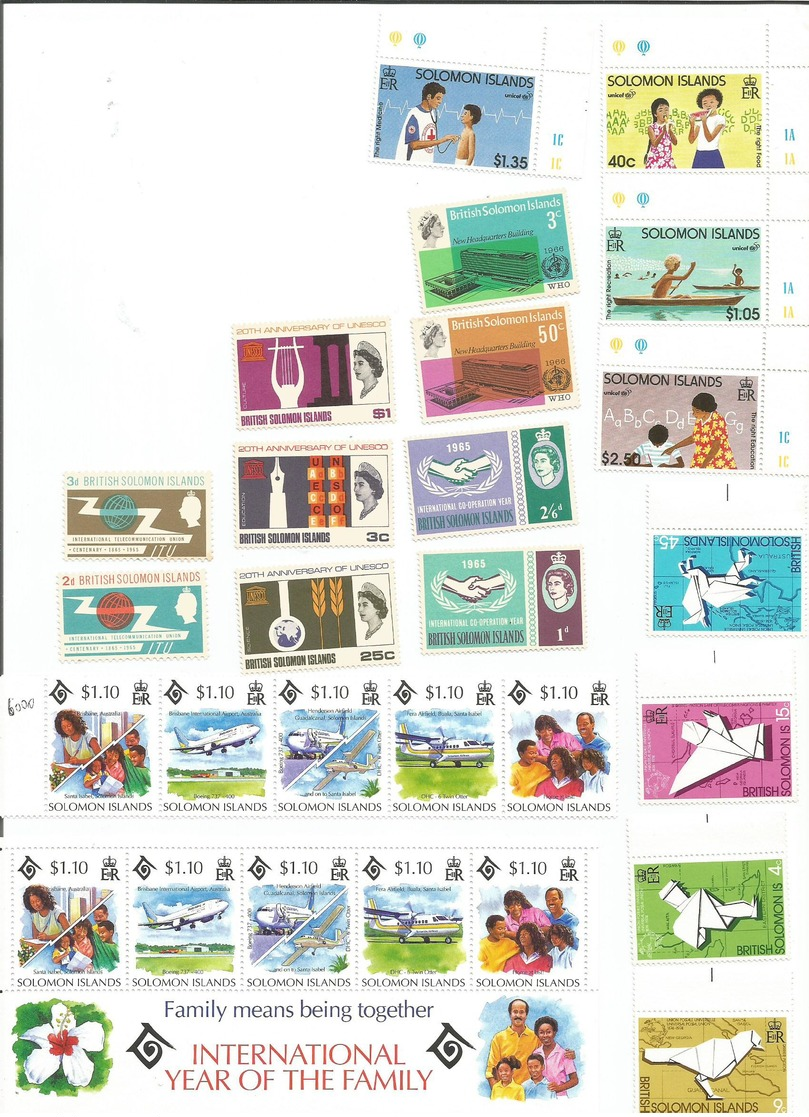Francobolli Stamps Tibres Salomon Island - Collezioni (senza Album)