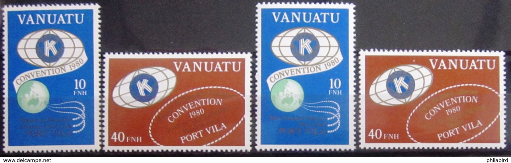 VANUATU                    N° 613/616                          NEUF** - Vanuatu (1980-...)