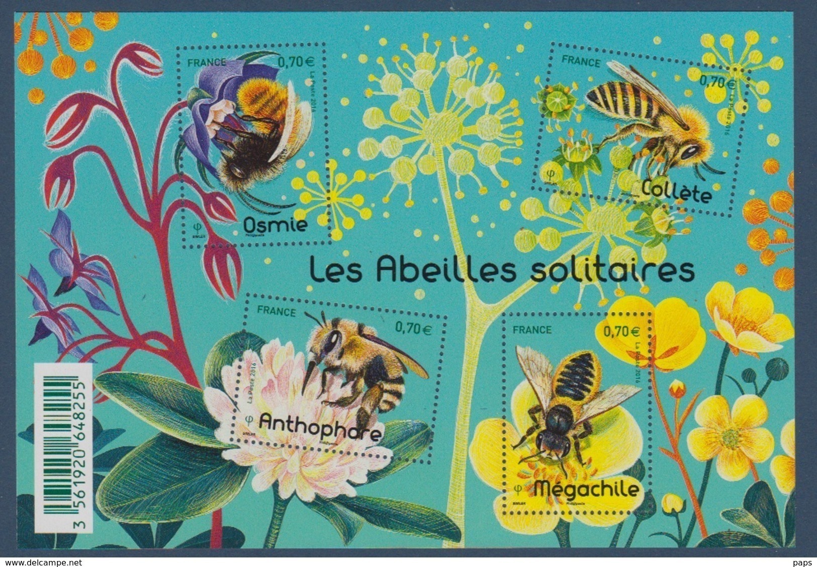 2016-N°F5052** ABEILLES SOLITAIRES - Unused Stamps