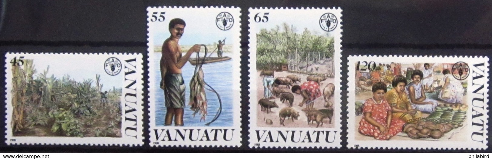 VANUATU                         N° 814/817                          NEUF** - Vanuatu (1980-...)