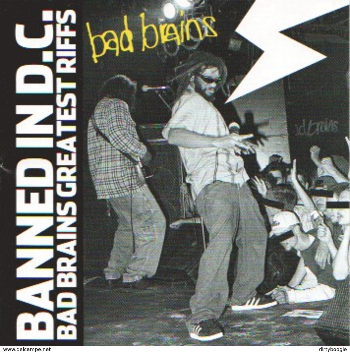 BAD BRAINS - Banned In D.C. - Greatest Riffs - CD - HARDCORE REGGAE PUNK - Punk