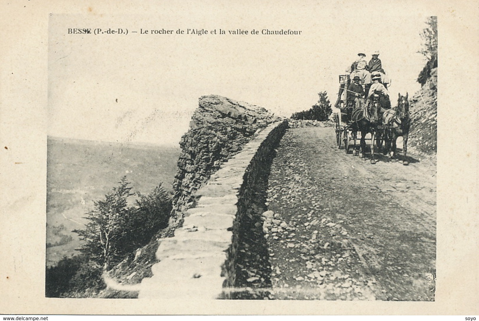 Diligence à Besse  Attelage - Taxis & Droschken