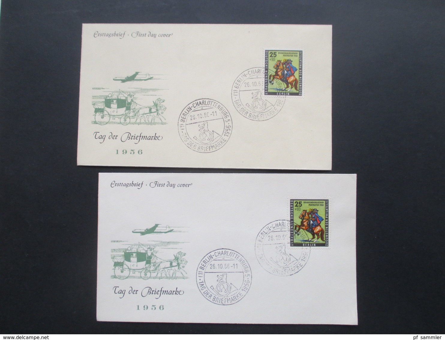 Berlin 1955 - 80 FDC / SST / Sonderbelege In 2 Dicken Briefalben! Mit Gutem FDC Berliner Stadtbilder Alleine Schon 200€ - Colecciones (en álbumes)