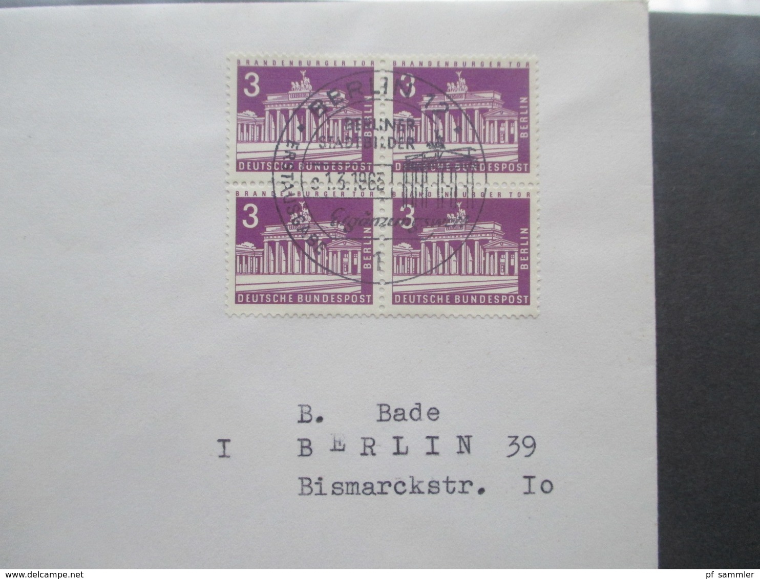 Berlin 1955 - 80 FDC / SST / Sonderbelege in 2 dicken Briefalben! Mit gutem FDC Berliner Stadtbilder alleine schon 200€