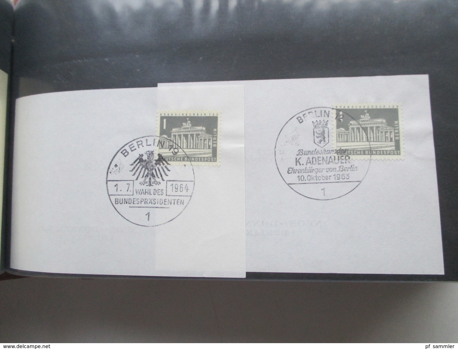 Berlin 1955 - 80 FDC / SST / Sonderbelege in 2 dicken Briefalben! Mit gutem FDC Berliner Stadtbilder alleine schon 200€