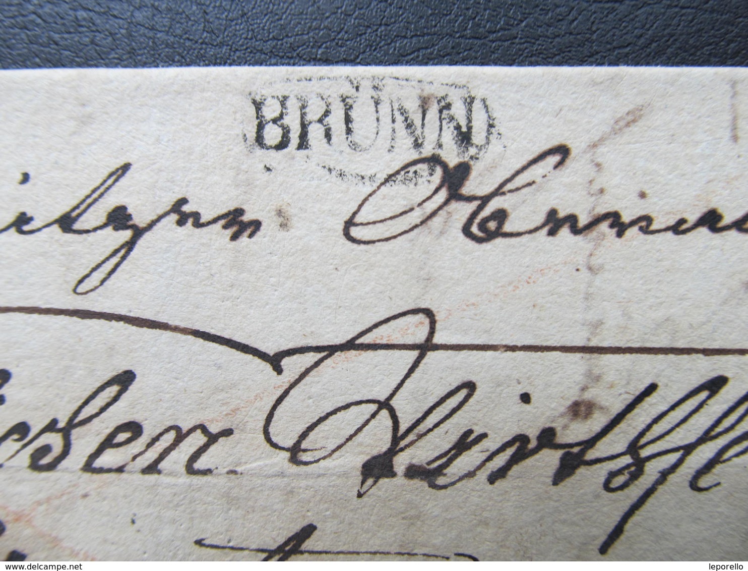 BRIEF Brünn - Nikolsburg 1832 ///  D*41350 - ...-1850 Préphilatélie