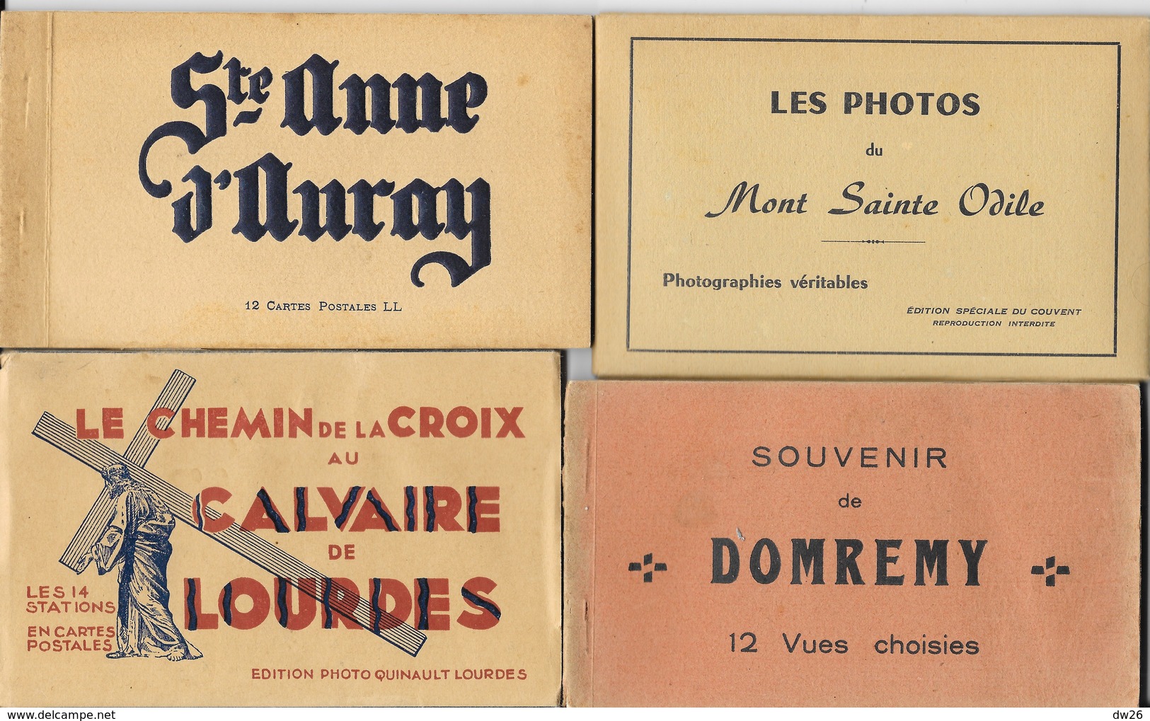 Lot De 21 Pochettes - Pochette, Carnet 290 CPA: St Quay, Aix Les Bains, Libourne, Le Crotoy, Lisieux, Briançon... - 100 - 499 Postcards