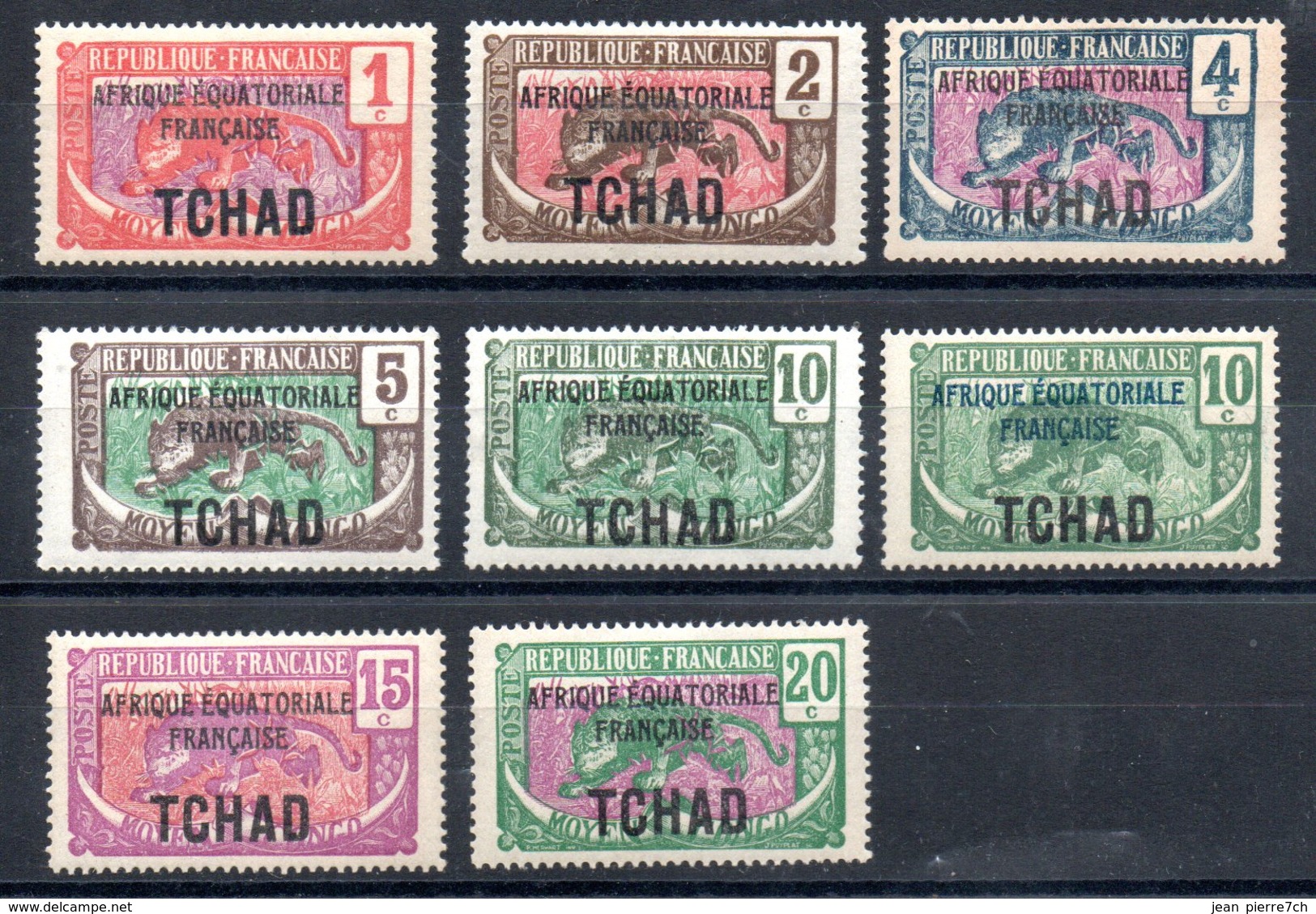 Tchad  Tschad Y&T 19** - 22**, 23*, 23a**, 24* - 26*, 27**, 28**, 29(*), 30*, 31**, 32*, 33**, 34*, 35*, 36** - Unused Stamps