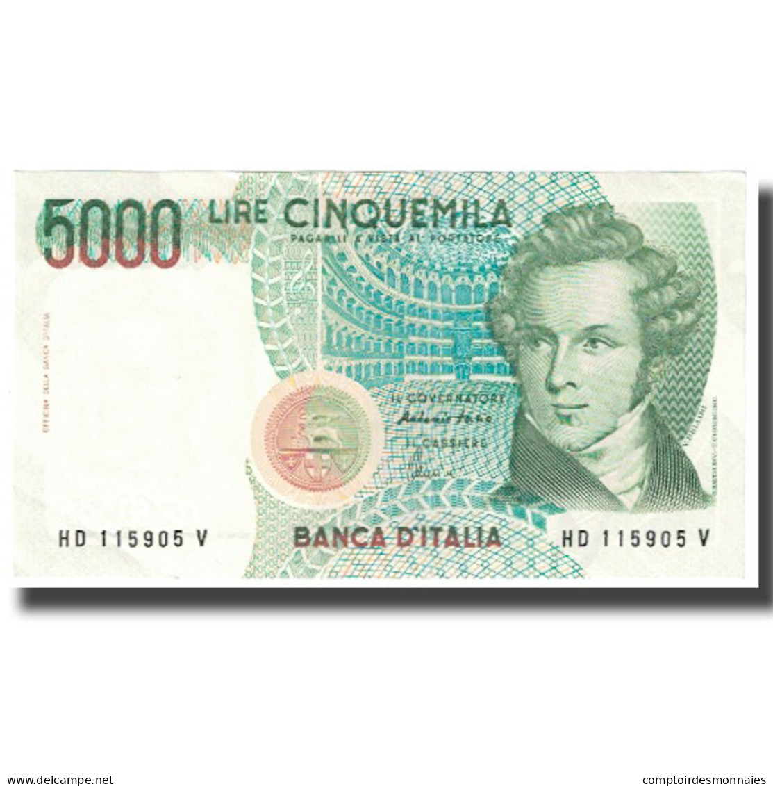 Billet, Italie, 5000 Lire, 1985, KM:111c, SPL - 5.000 Lire