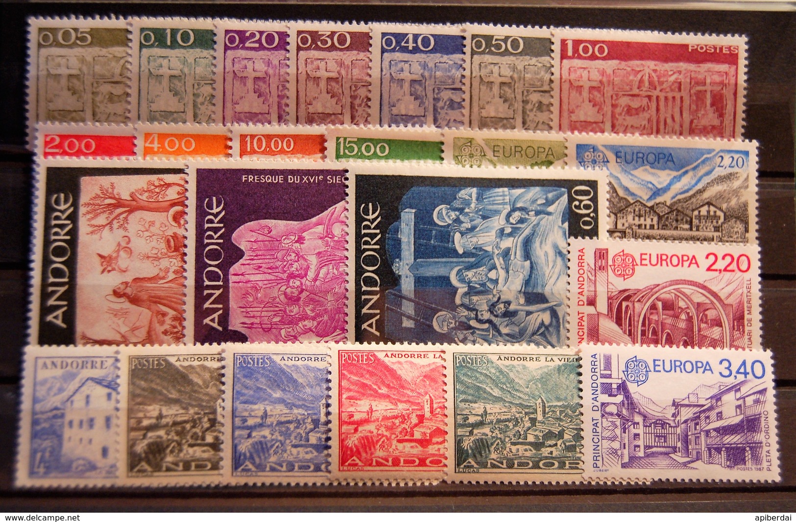 Andorre FR - Petit Lot De 23 Timbres Neufs ** - Collections