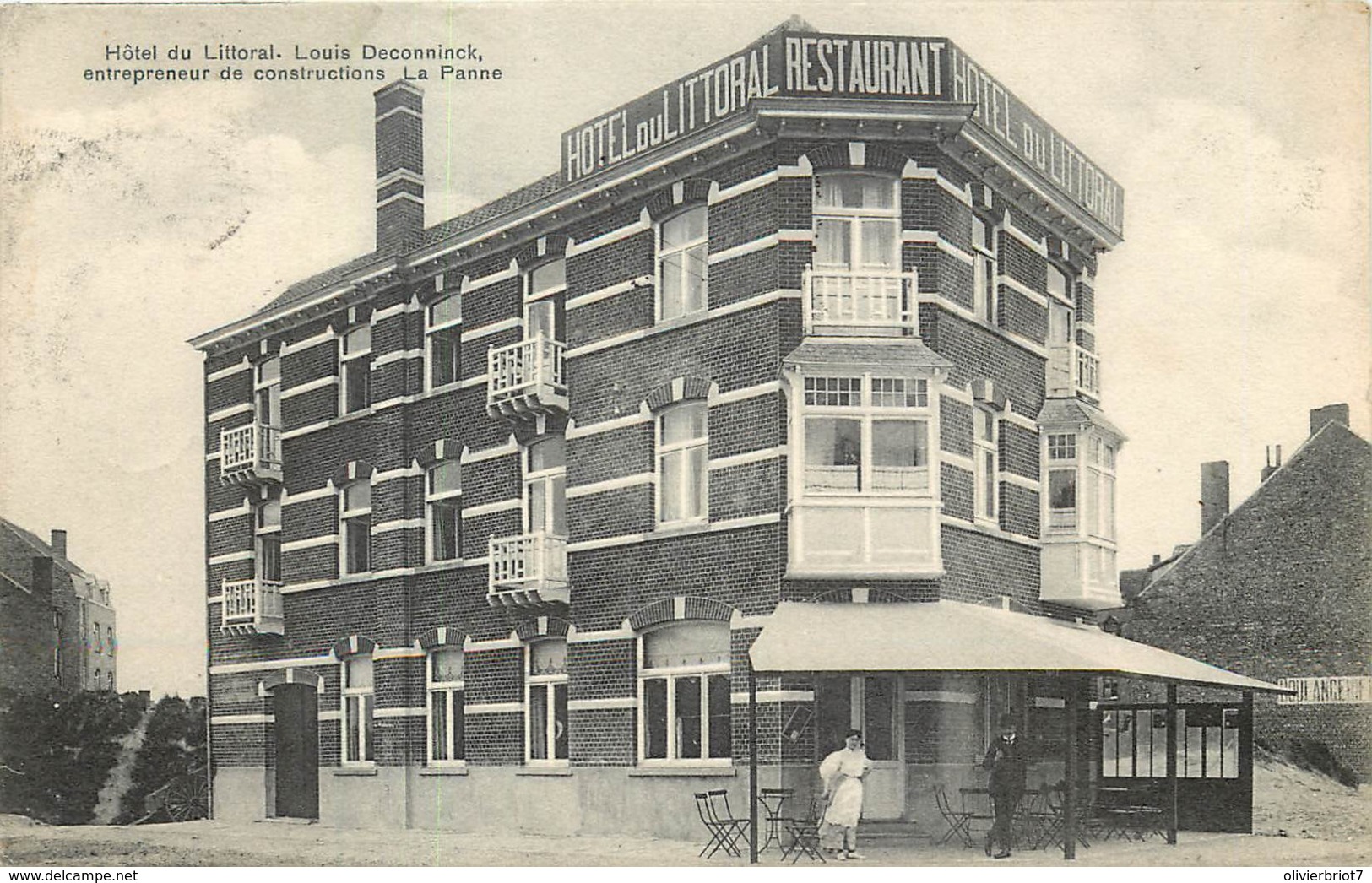 Belgique - La Panne - Hôtel Du Littoral - Louis Deconninck - De Panne