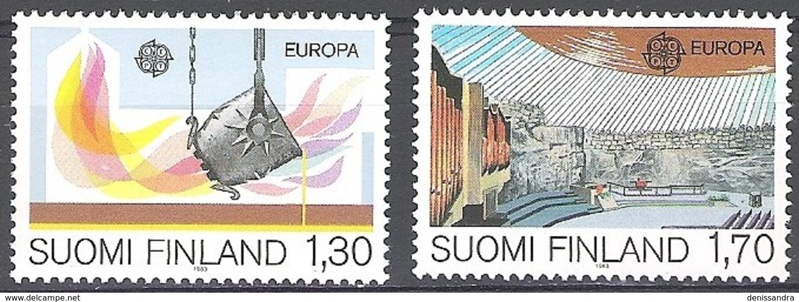 Finland 1983 Michel 926 - 927 Neuf ** Cote (2013) 10.00 Euro Europa CEPT Grandes Oeuvres Du Génie Humain - Neufs