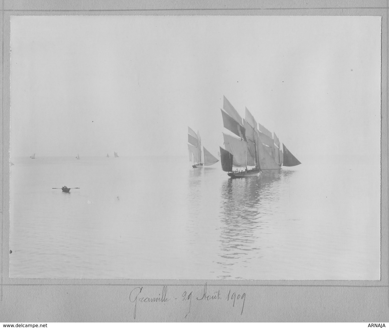 GRANVILLE: Photo De Bisquines Datée 29/08/1909 - Granville