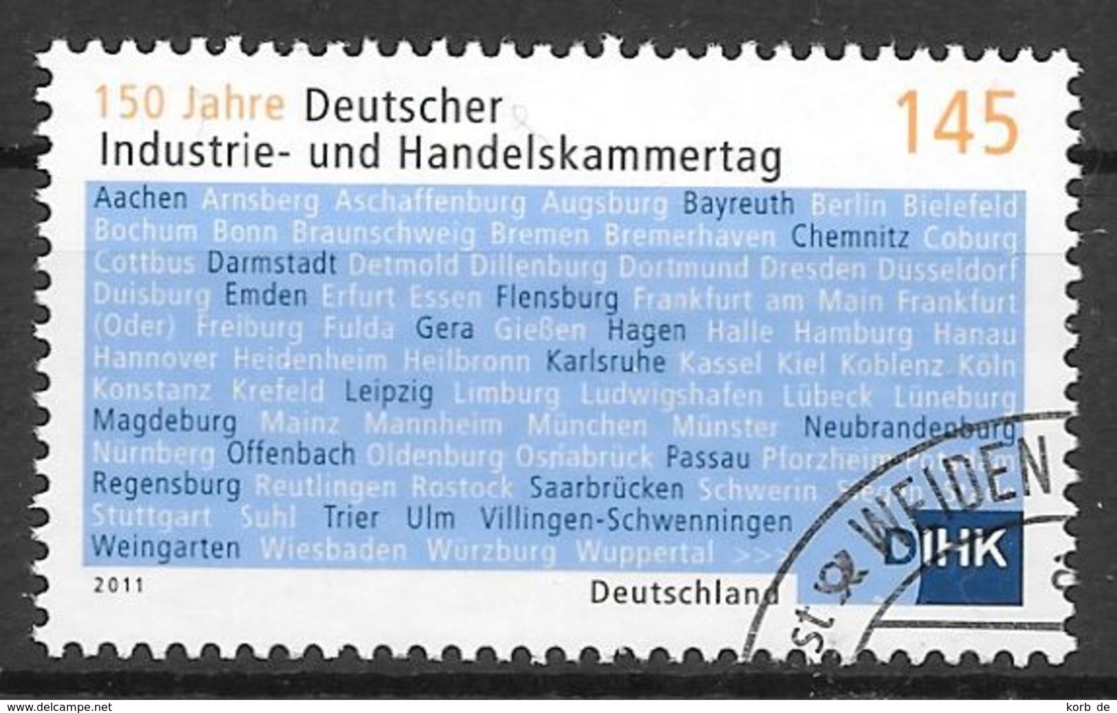 BRD 2011 / MiNr.   2865   O / Used  (K_60_18) - Gebraucht