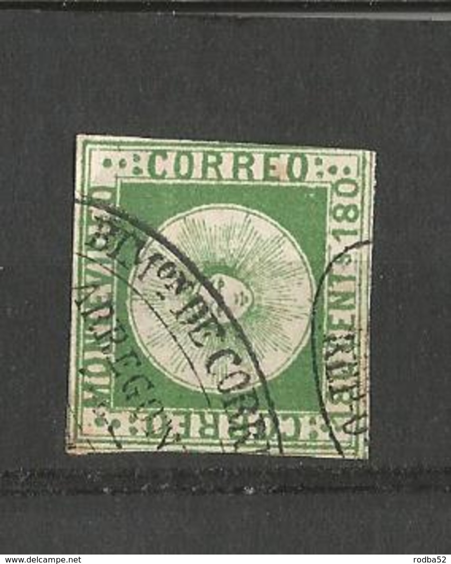 Timbre Uruguay - Sperati Forgery Montevideo 180 Centesimos Rare - Uruguay