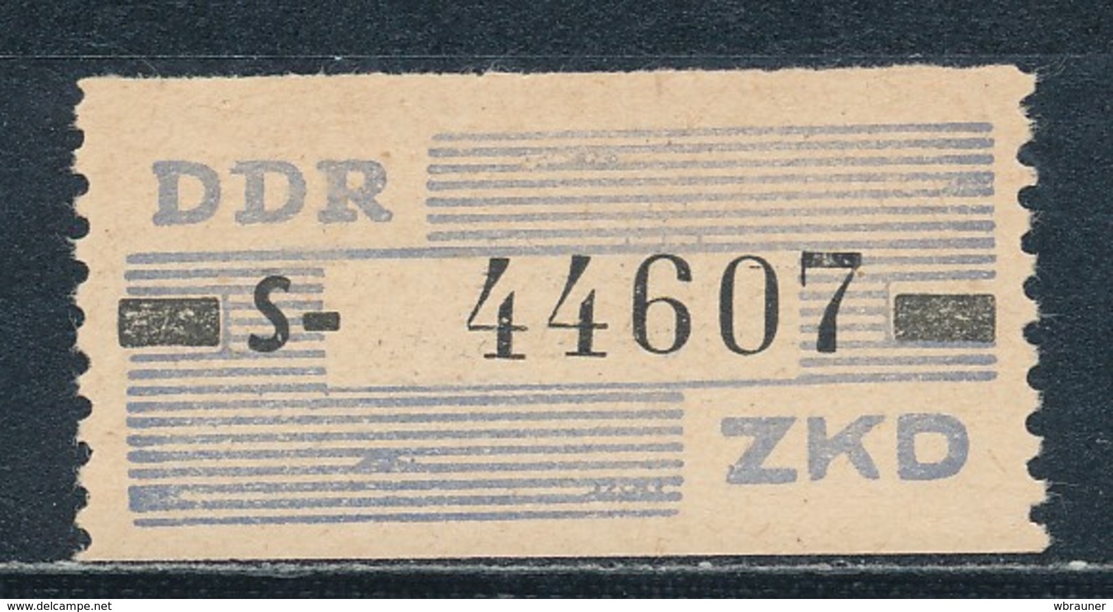 DDR Dienstmarken B 26 ** Kennbuchstabe S Geprüft Weigelt Mi. 12,- - Altri & Non Classificati