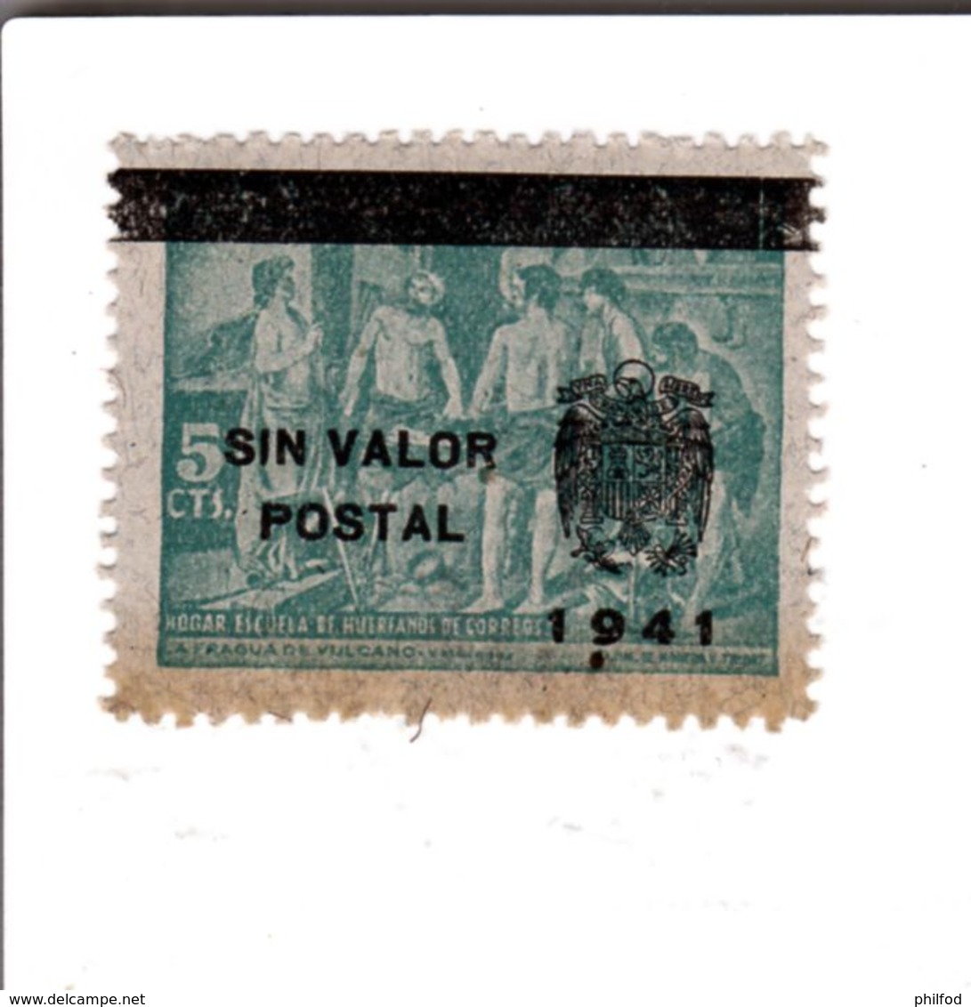 1941 - Espagne -   Peintures De Velazquez - Sin Valor Postal - Unused Stamps