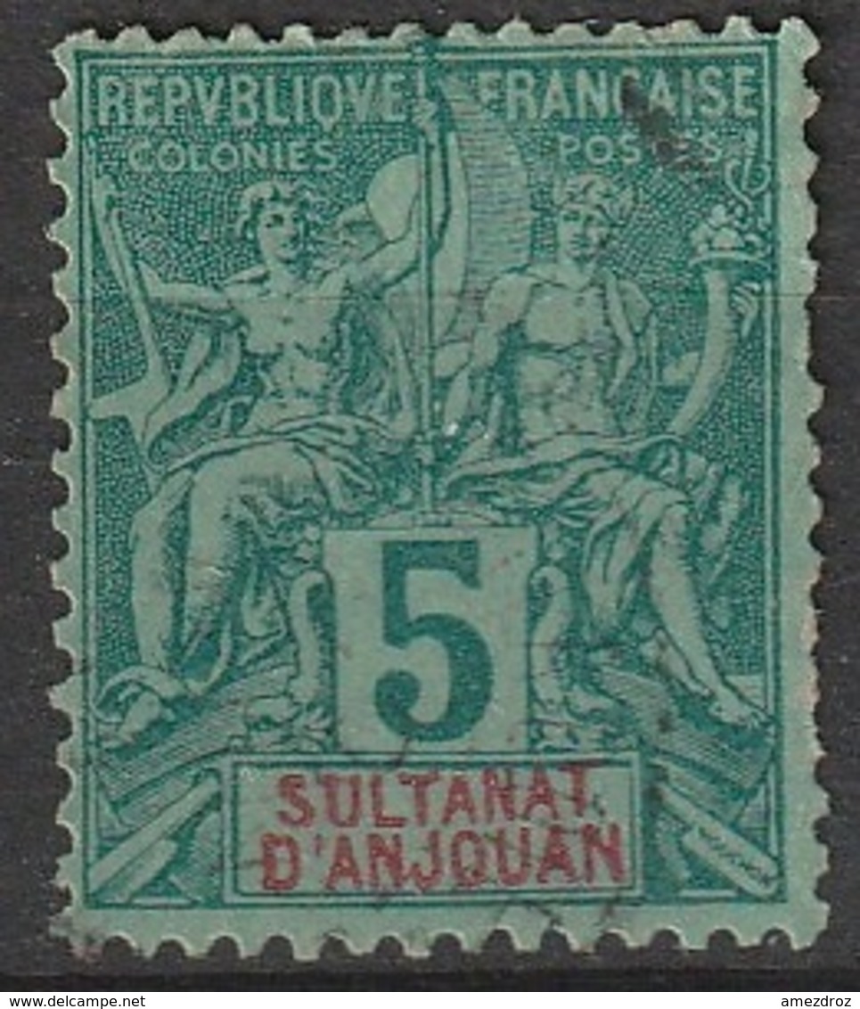 Anjouan N° 4 Type Sage (F3) - Used Stamps