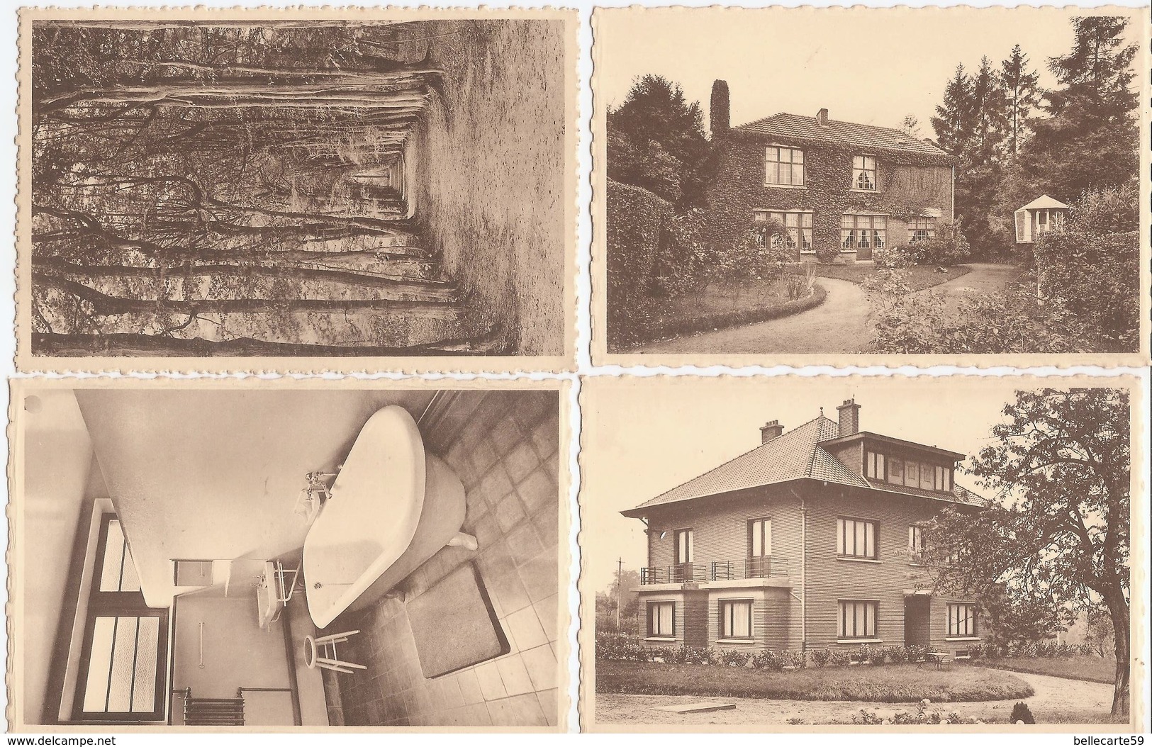 16 cartes OBOURG SANATORIUM EDITH CAVELL