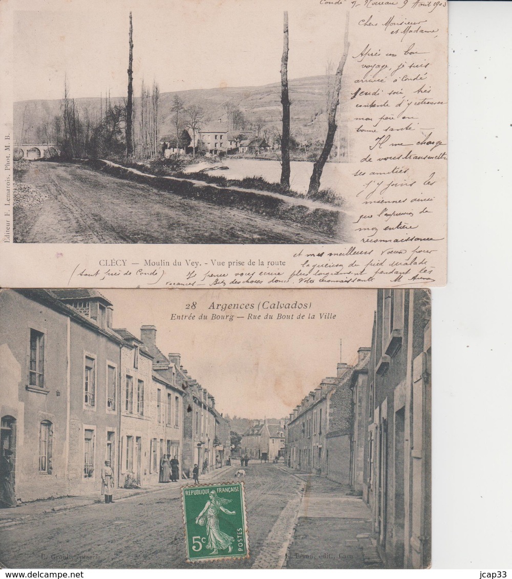 DEPT 14  -  LOT DE 20 CARTES  -  voir scans  -