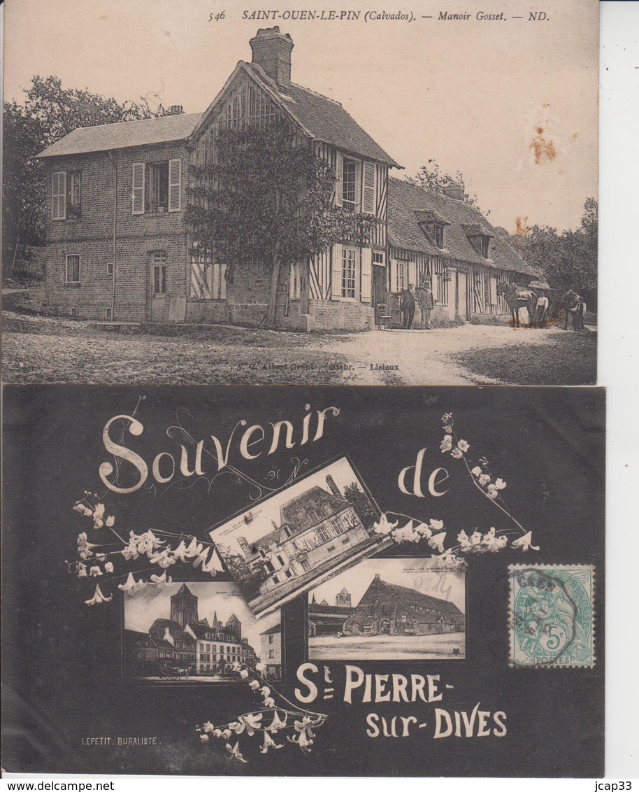 DEPT 14  -  LOT DE 20 CARTES  -  voir scans  -