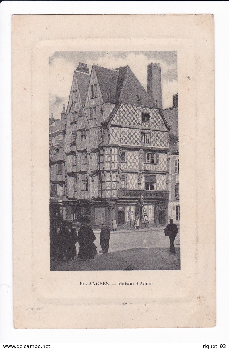 19 - ANGERS - Maison D'Adam - Angers