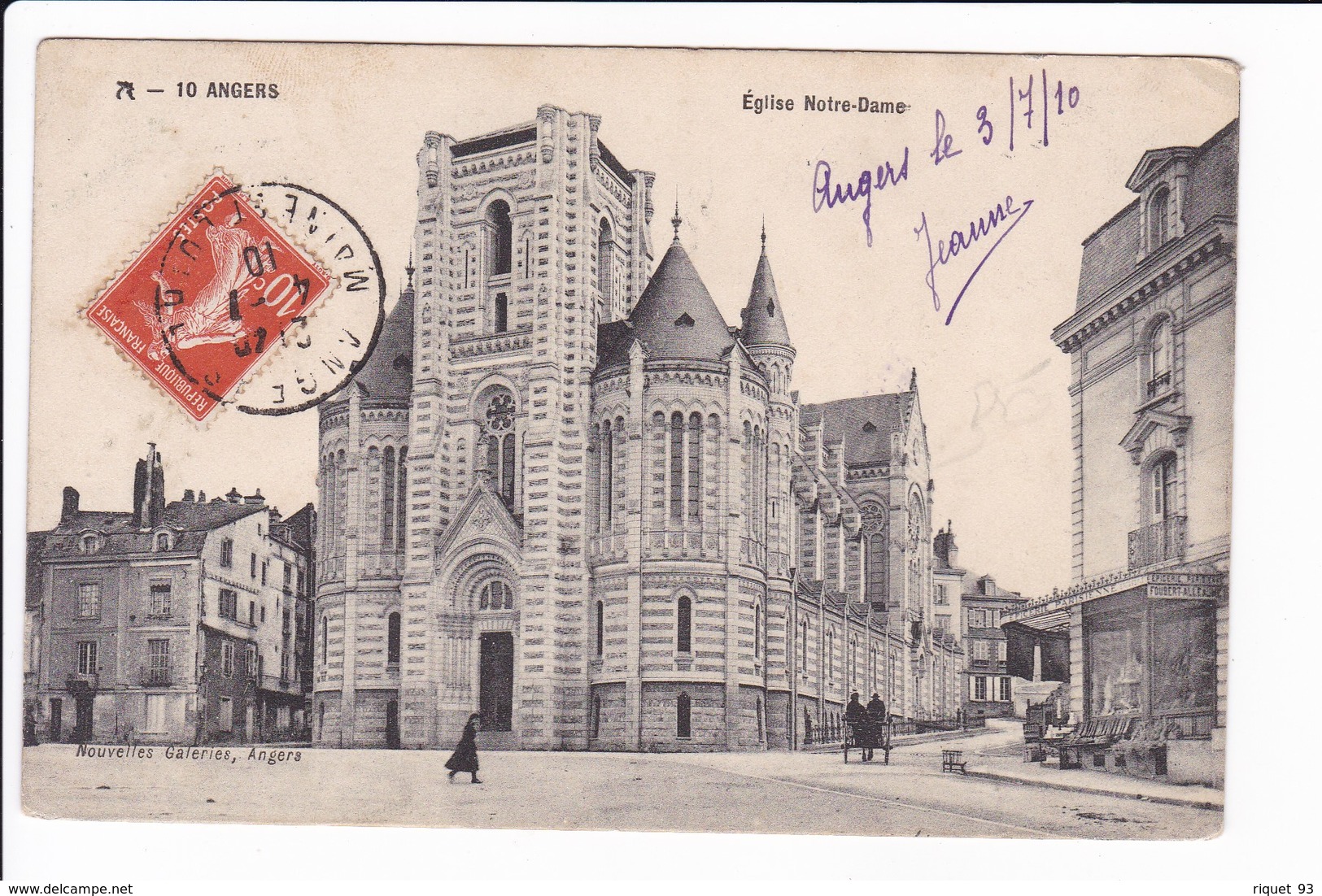 10 - ANGERS - Eglise Notre-Dame - Angers