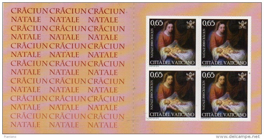 PIA . VAT - 2010 : Natale : Libretto - Carnet - Booklet - (SAS L  18) - Carnets