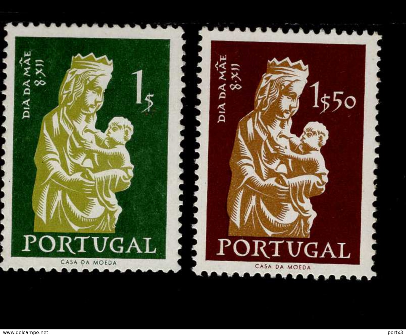 854 - 855 Muttertag MNH ** Postfrisch Neuf - Nuovi