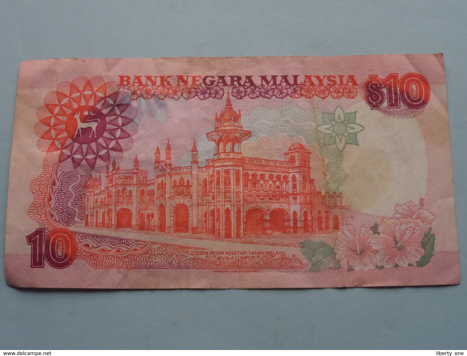 10 - SEPULUH RINGGIT ( WP5752951 ) BANK NEGARA MALAYSIA ( For Grade, Please See Photo ) ! - Malaysia