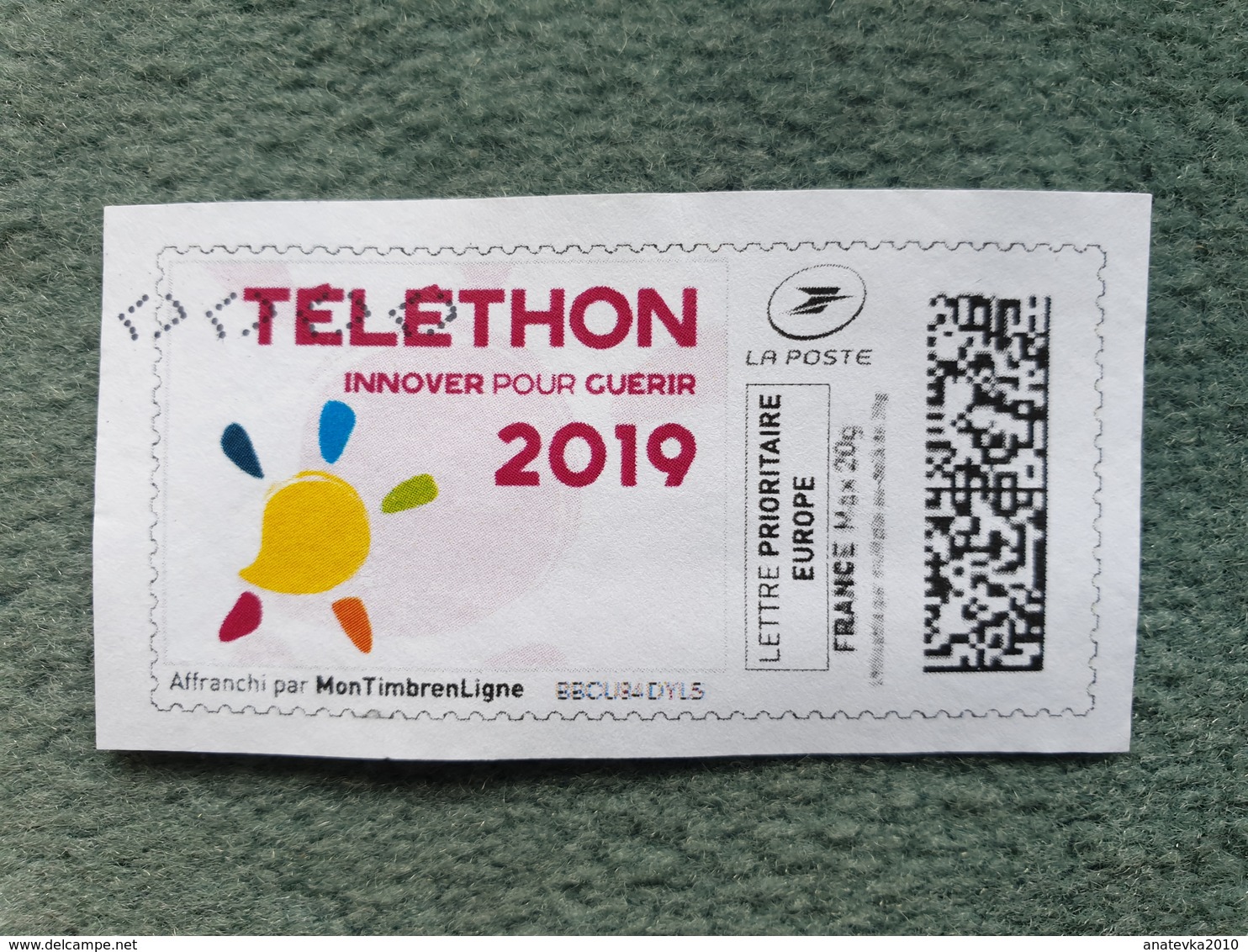 Telethon - France / Frankreich 2019 - Timbres à Imprimer (Montimbrenligne)