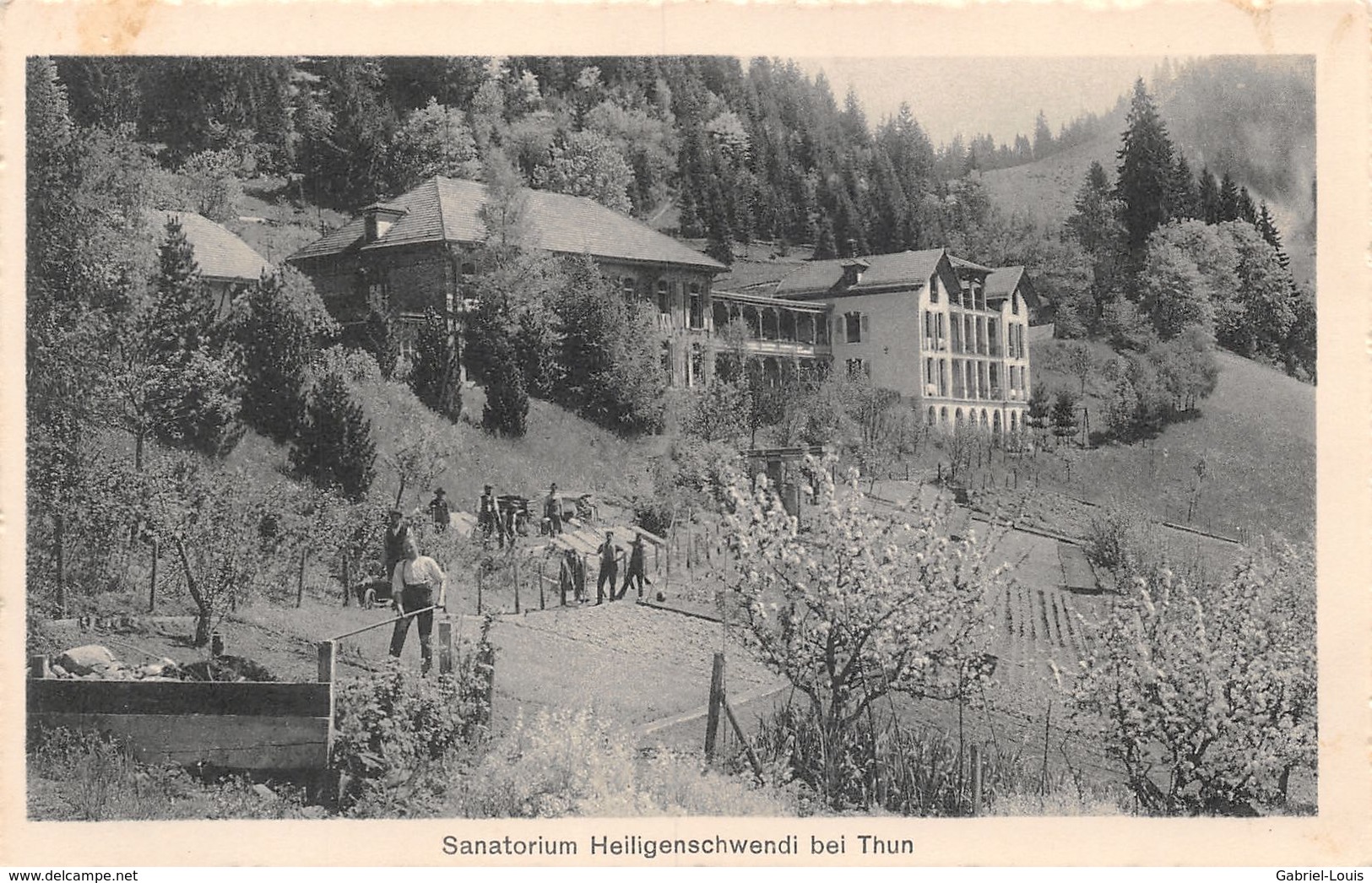 Sanatorium Heiligenschwendi Bei Thun - Animée - Heiligenschwendi