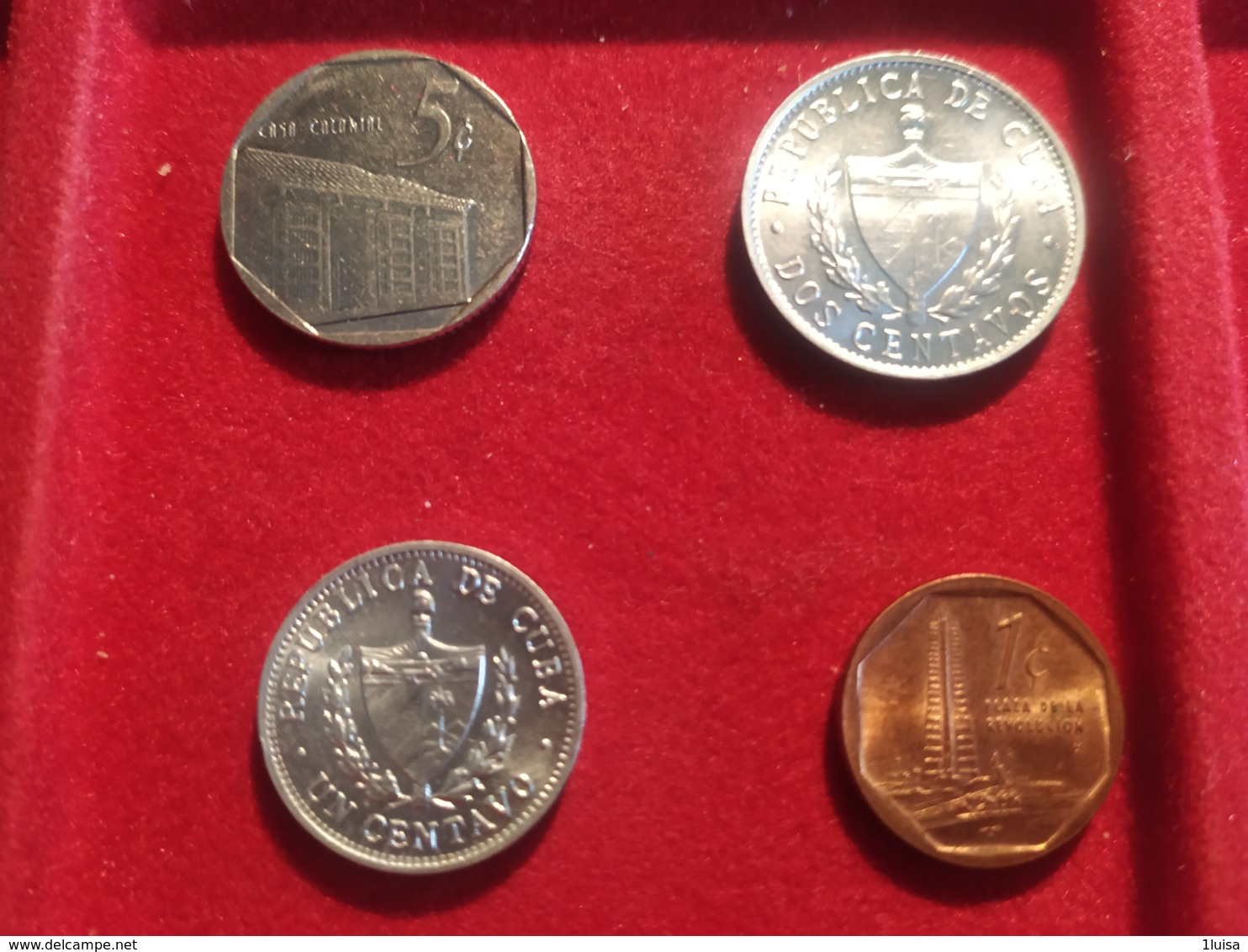 Cuba 4 Monete Diverse - Cuba