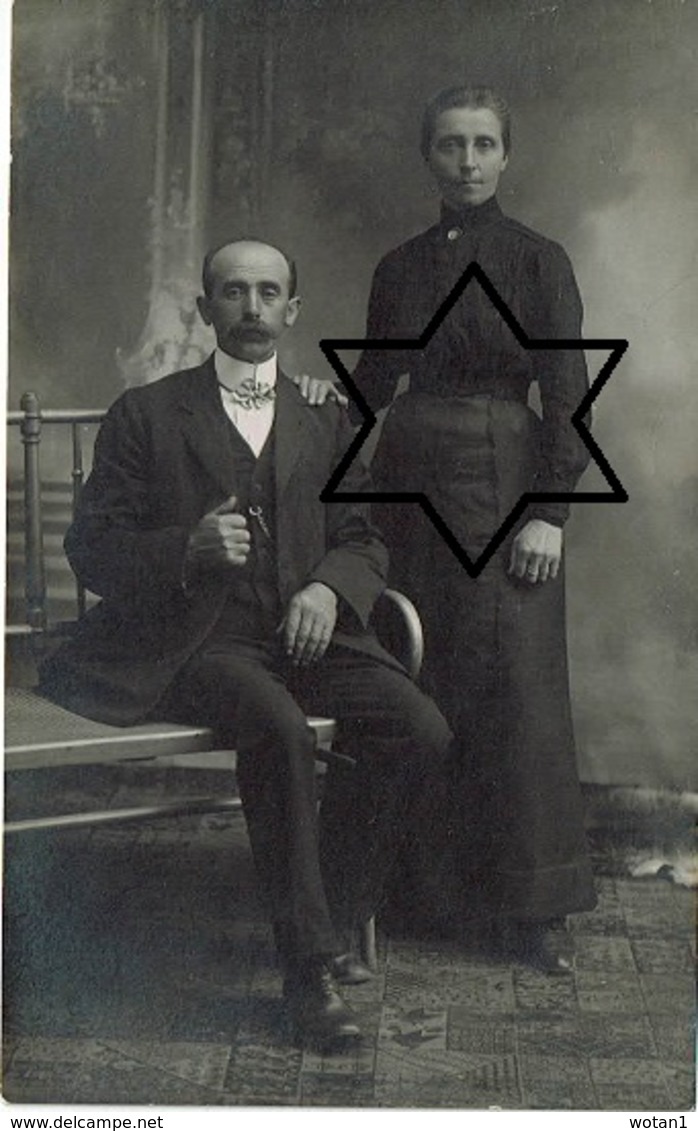 TOURINNES-Saint-LAMBERT - Les Grands-Parents DANDOIS (Carte Photo) - Walhain