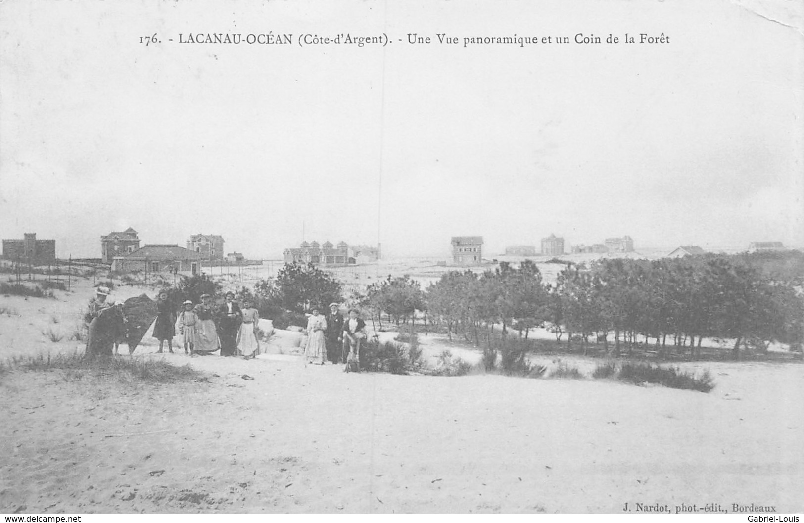 Lacanau-Océan - Une Vue Panoramique Et Un Coin De Forêt - Autres & Non Classés