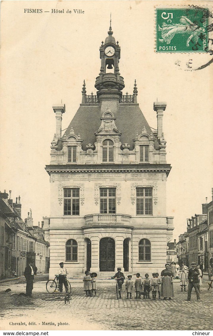 FISMES HOTEL DE VILLE - Fismes