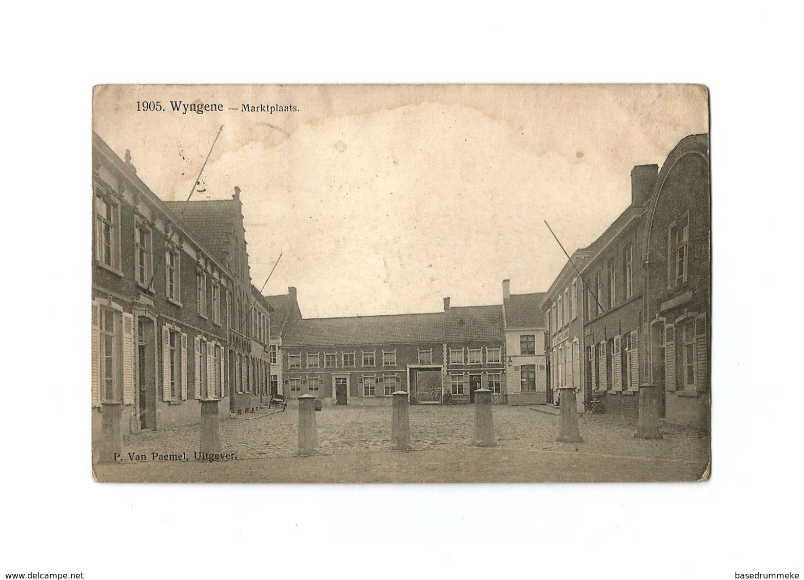 Wyngene - Marktplaats (1906). - Wingene