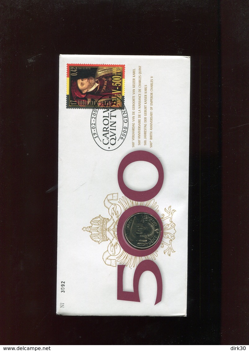 Belgie 2000 Charles V 2887  Joint Issue Spain NUMISLETTER  MNH - Numisletter