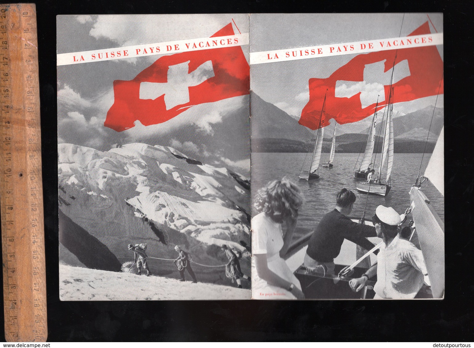 Livret Touristique La SUISSE Pays De Vacances  C.1950 - Tourism Brochures