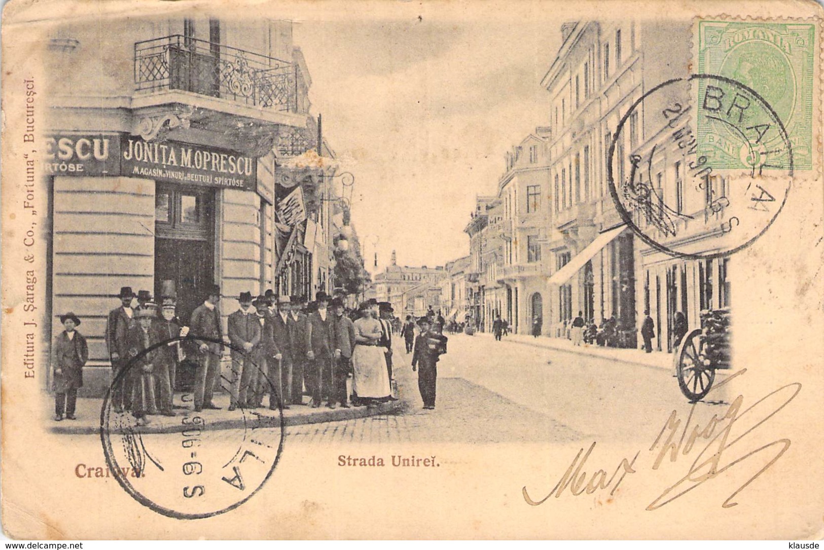 Braila - Strada Unirei 1906 - Romania