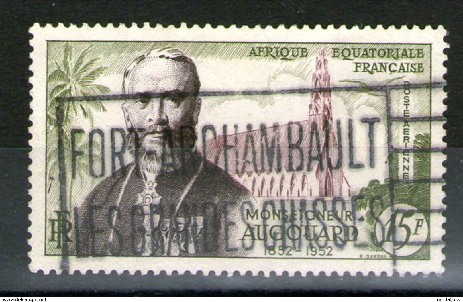 N° PA 56°_Fort Archambault-Les Grandes CHASSES_ - Used Stamps