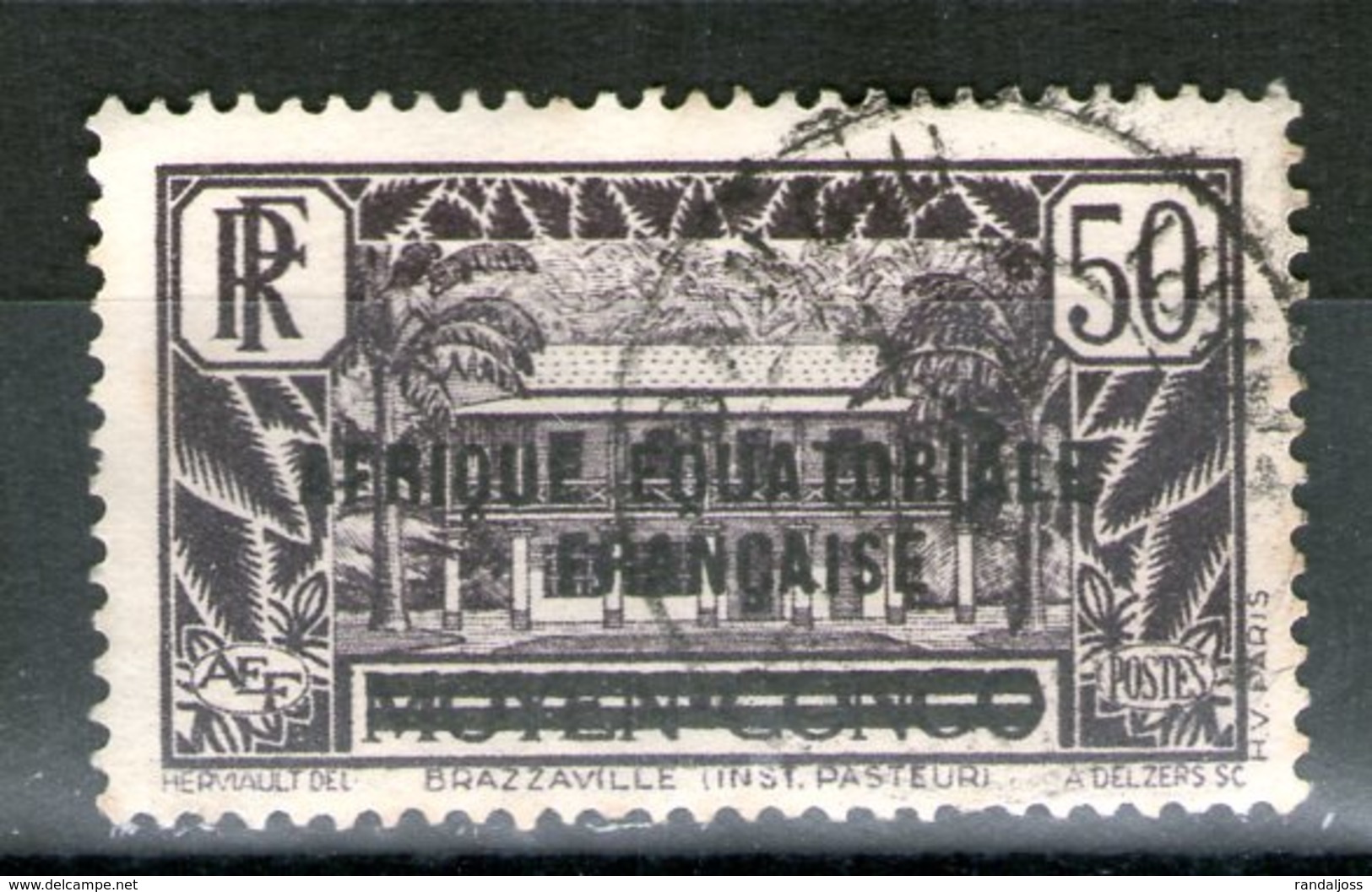 N°  10°_CaD Bangui_ - Used Stamps