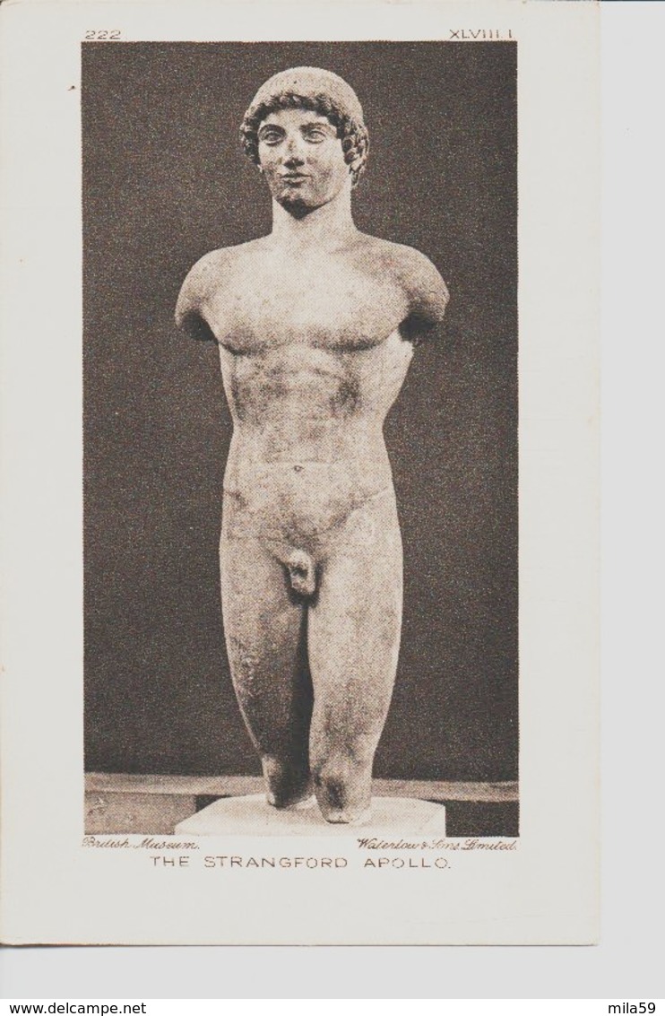 222. XLVIII. I. British Museum. Waterlow & Sons. The Strangford Apollo. - Sculture