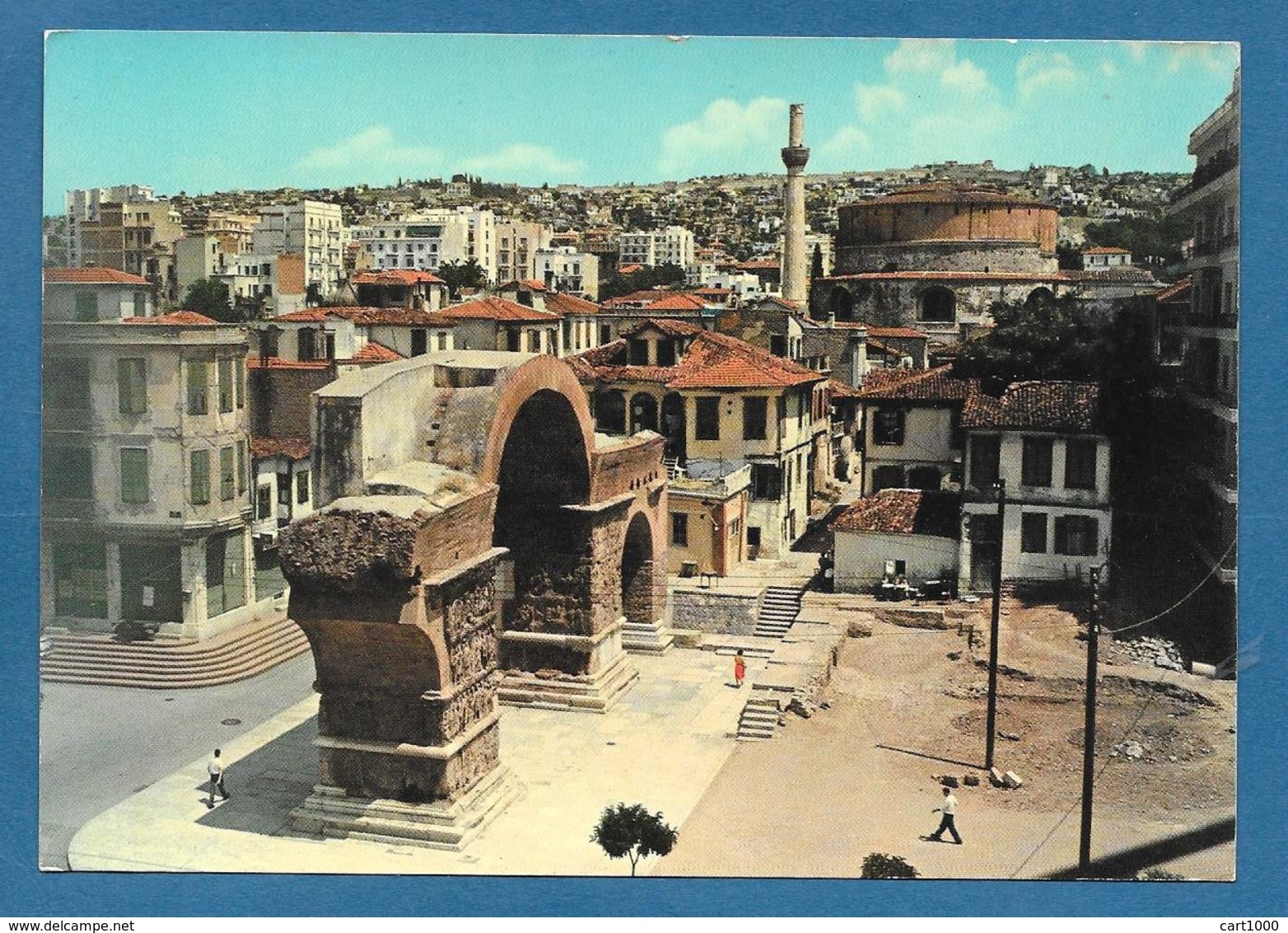 THESSALONIQUE L'ARC DE GALERIUS ROTONDE 1960 - Grecia